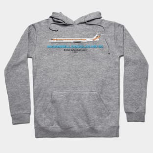 McDonnell Douglas MD-83 - British Island Airways Hoodie